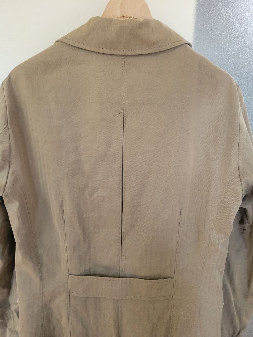 Loro Piana ロロピアーナ カーキヘリンボーン トレンチコート 46/M