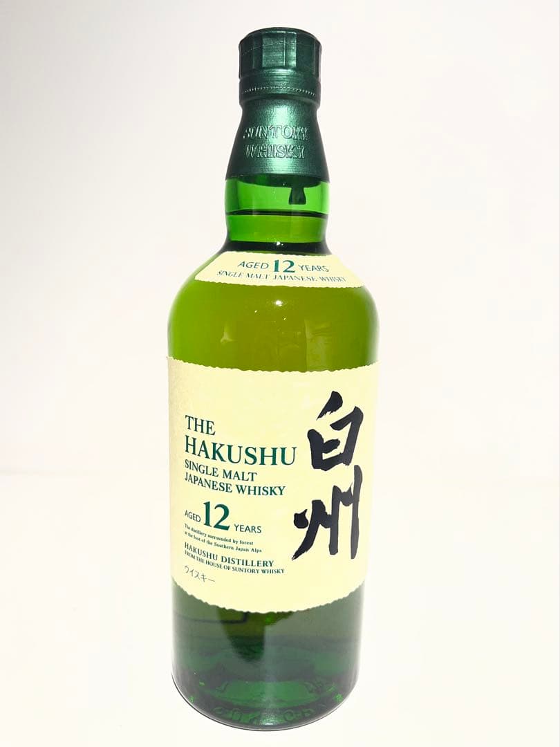 【新品未開封】希少サントリー白州12年700ml 箱無 ウイスキー
