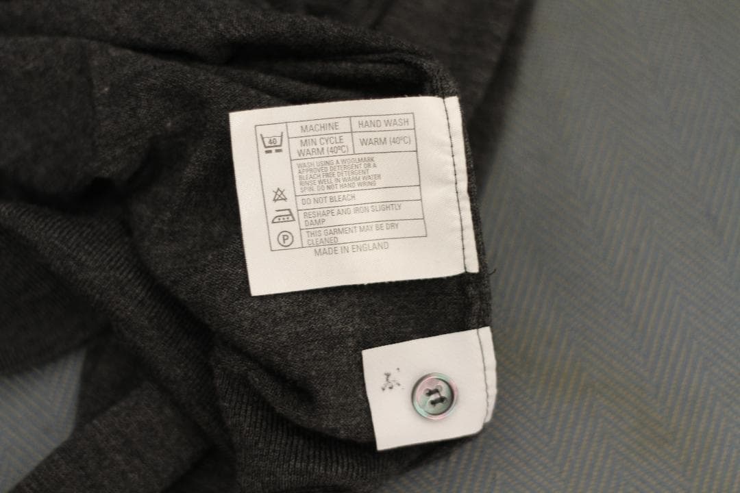 【美品】JOHN SMEDLEY 襟付きカーディガン M(L'choppe