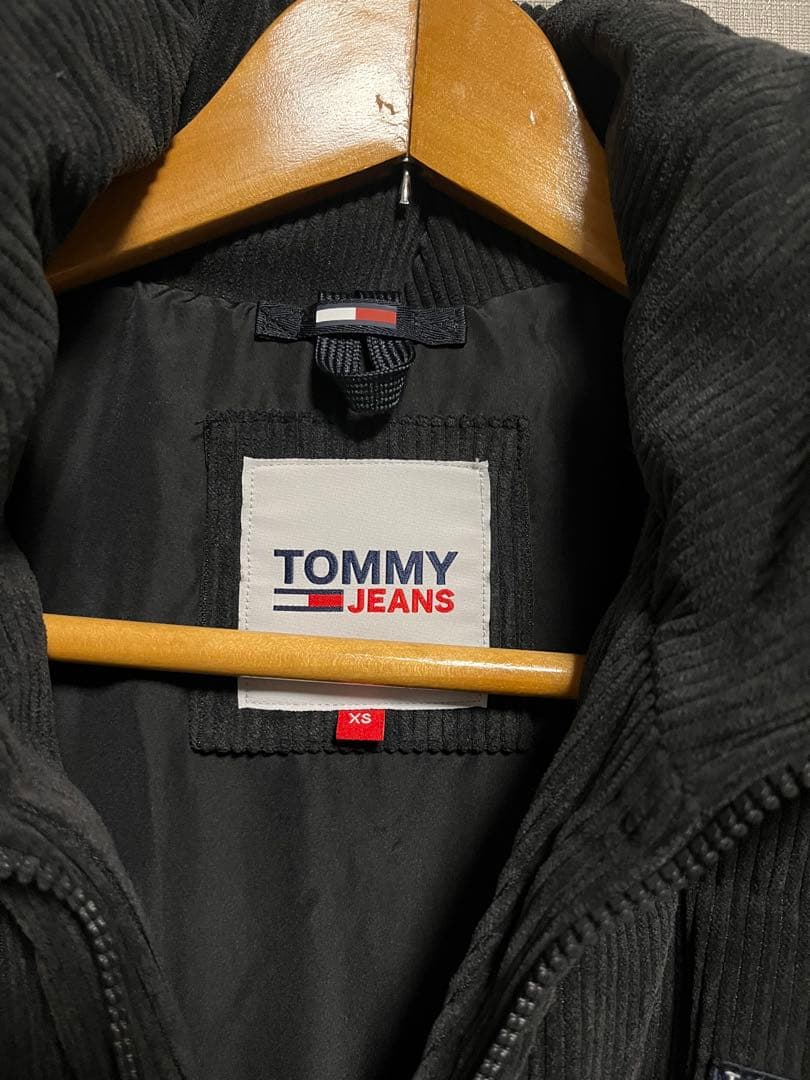  Jeans ブラック コーデュロイダウンジャケット XSサイズ