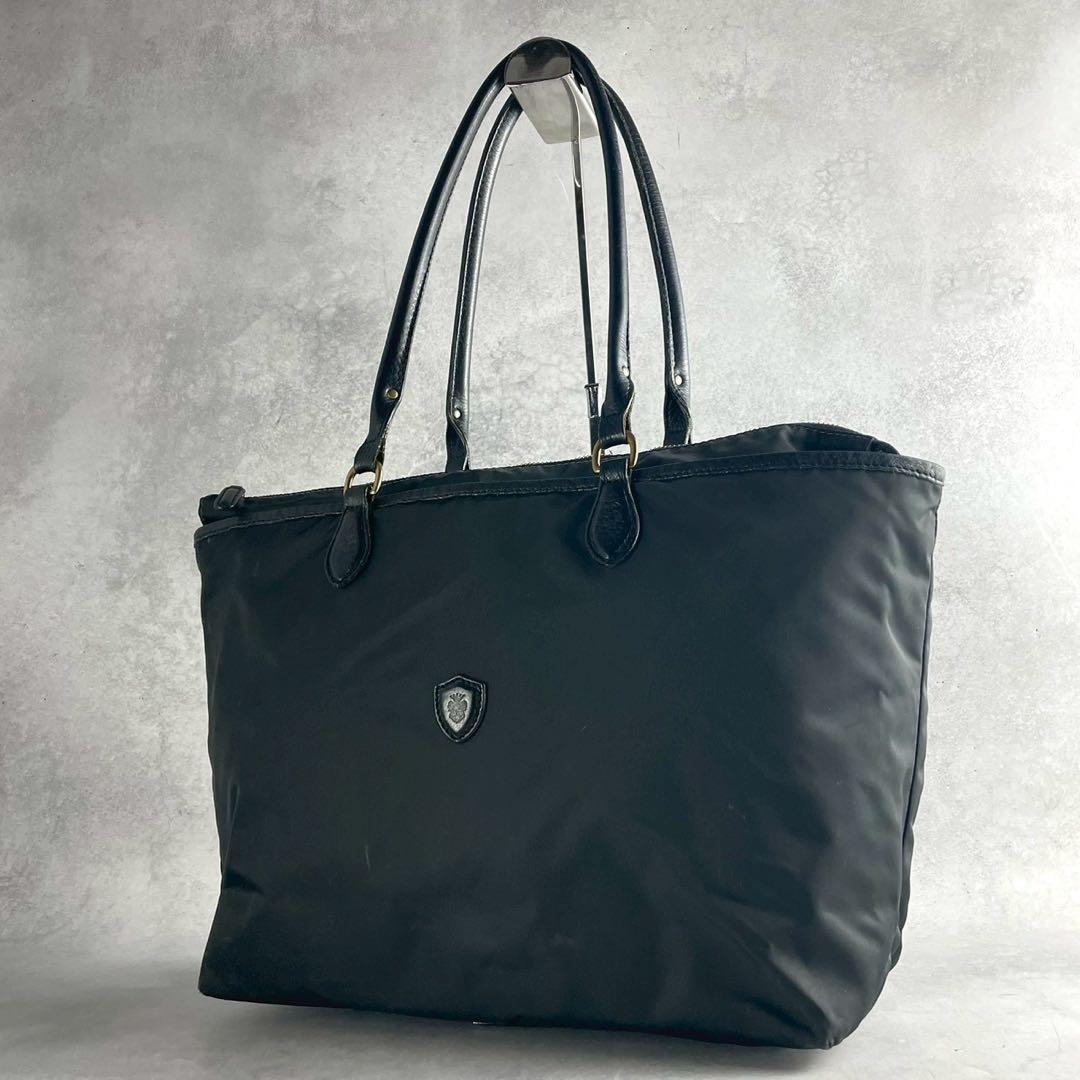 美品　Felisi フェリージ　トートバッグ　A4可　ナイロン　肩掛け　ブラック