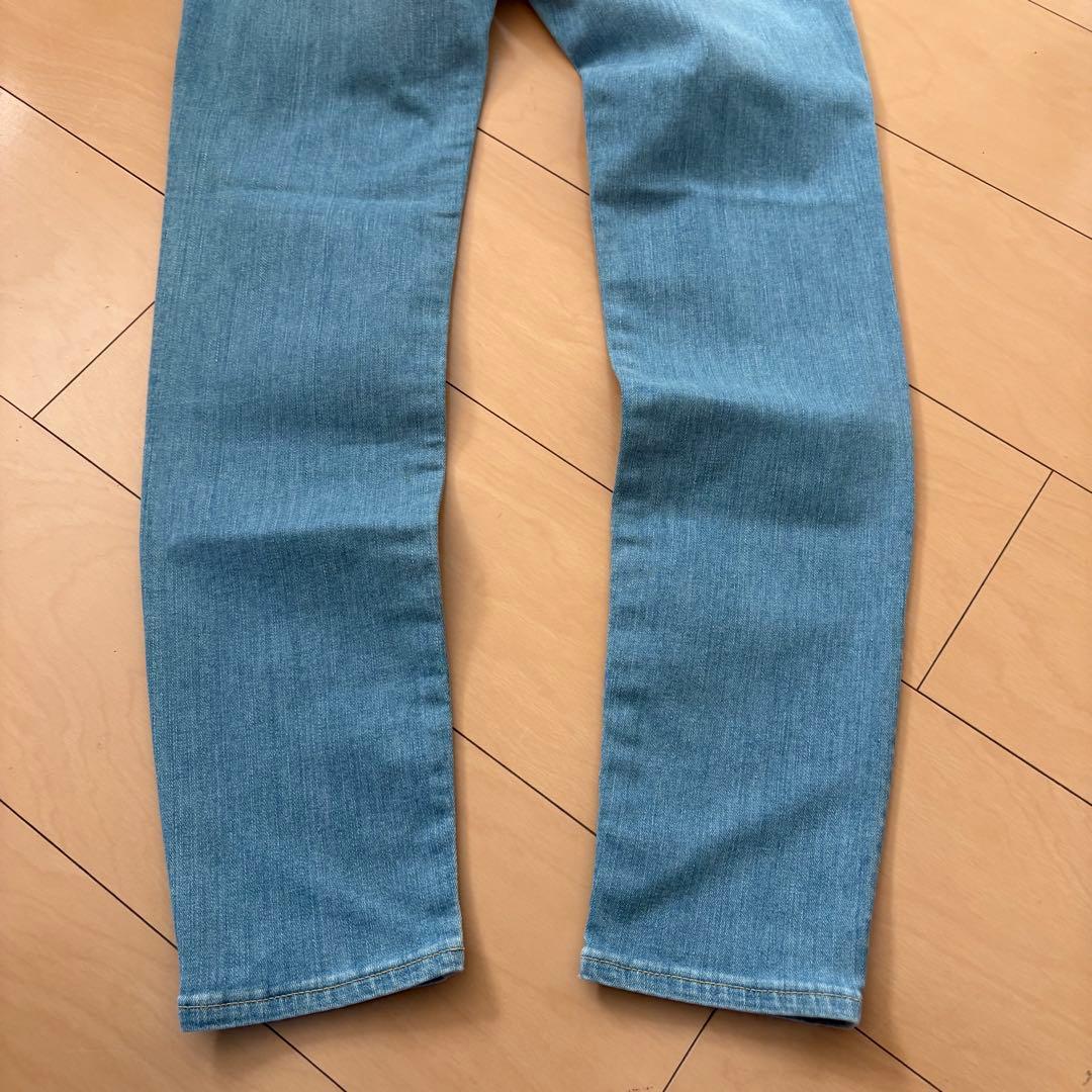 ヒステリックグラマー　Sサイズ　スキニーデニムパンツ　ジーパン　プリント　スパイ