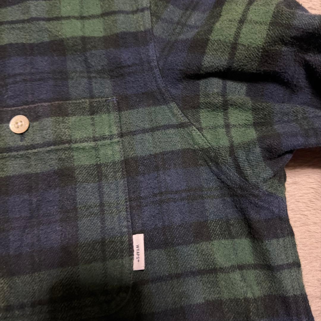 19aw WTAPS UNION SHIRT TWILL チェックシャツ　3