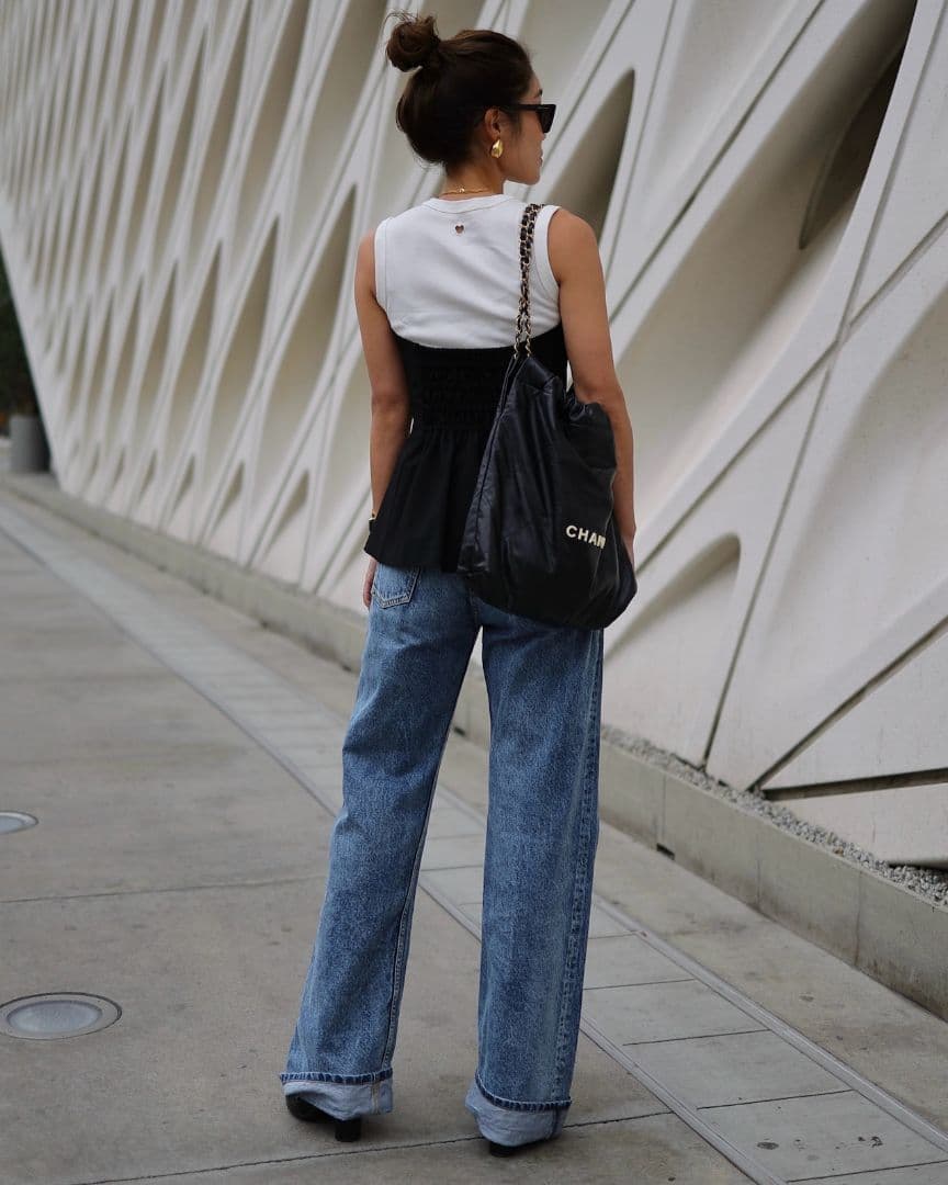 【gypsohila】Loose Fit Denim