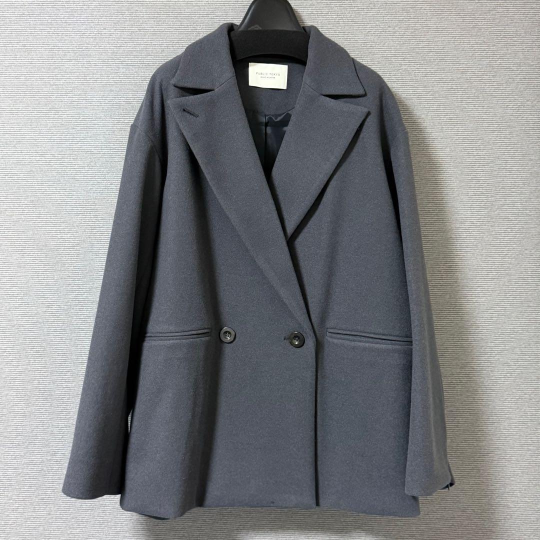 【新品】PUBLIC TOKYO エアリークロスジャケットコート
