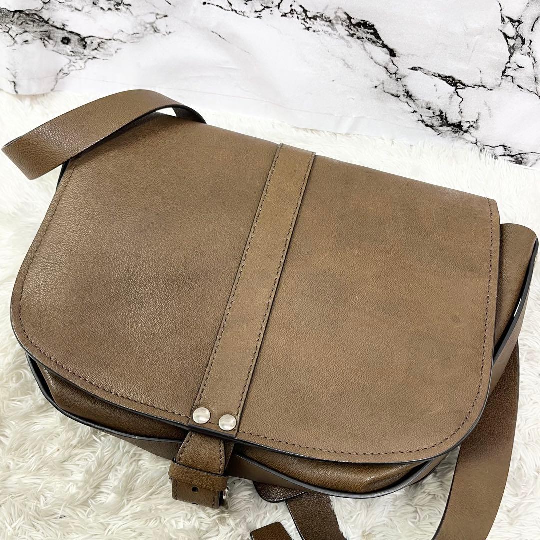 TOM FORD トムフォード ショルダーバッグ メッセンジャーバッグ ブラウン