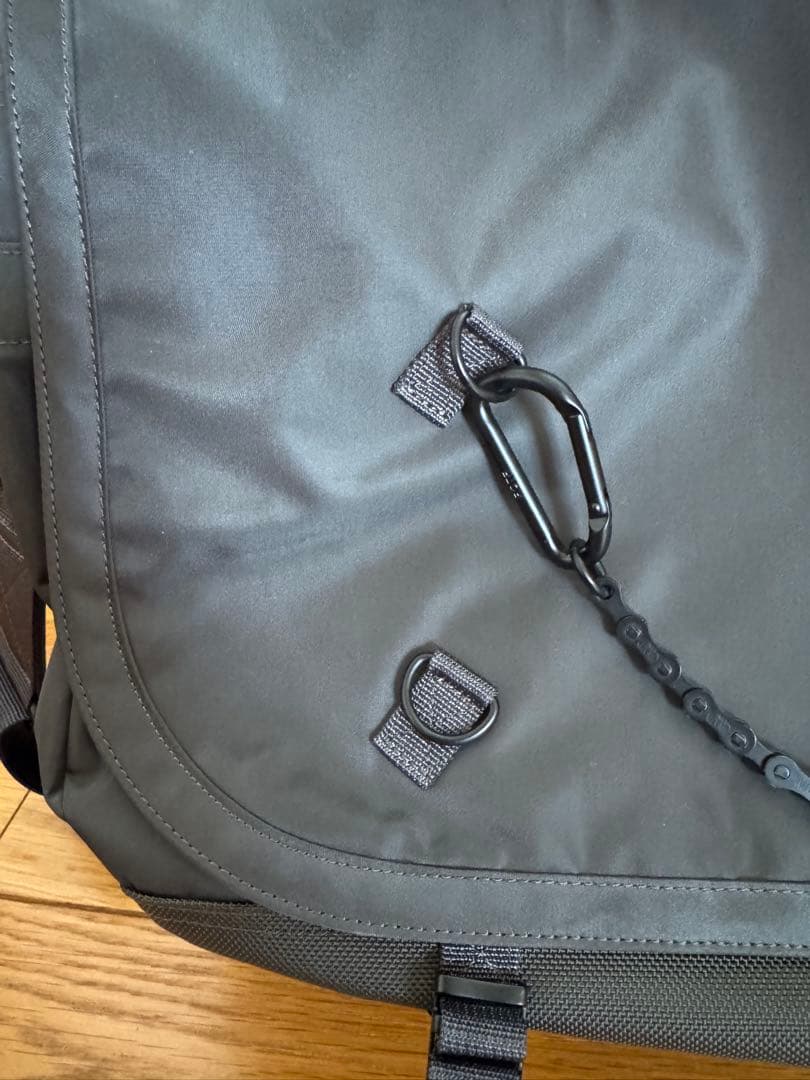 【美品 】POTR RIDE MESSENGER BAG /ナイロン/GRY