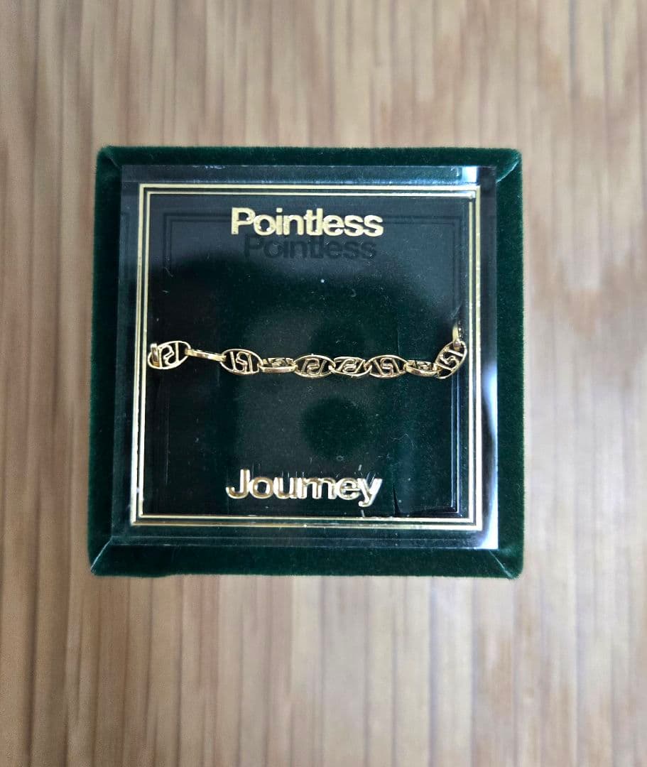 Pointless Journey　CHAIN BRACELET - GOLD