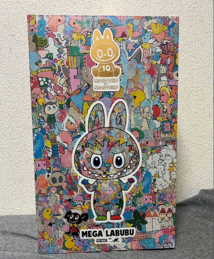 その他 POP MART MEGA LABUBU 10th Anniversar400%