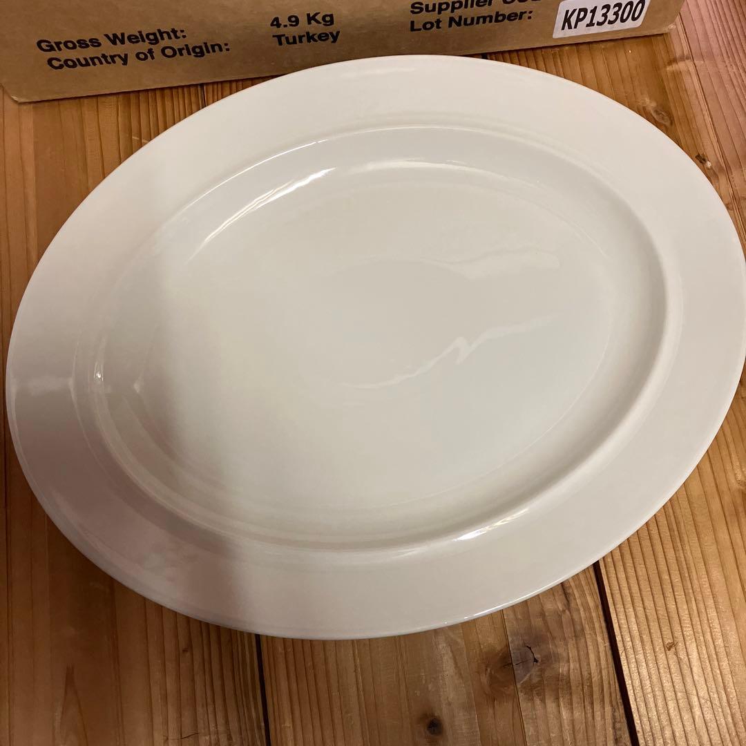 La Bella Tavola　オーバルプレート　4枚　元箱入り　ALESSI