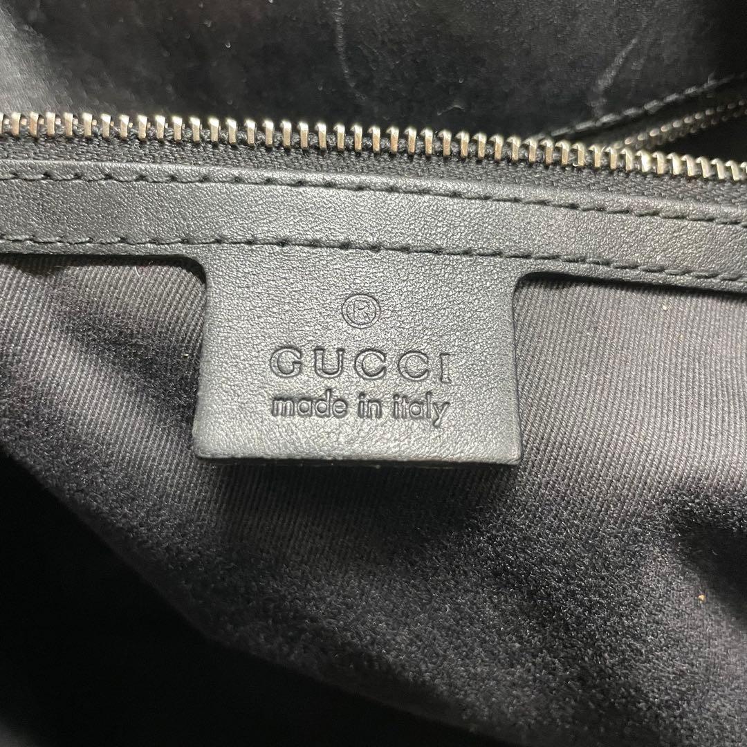 さ*ら様 GUCCI GGキャンパス ブラック トートバッグ