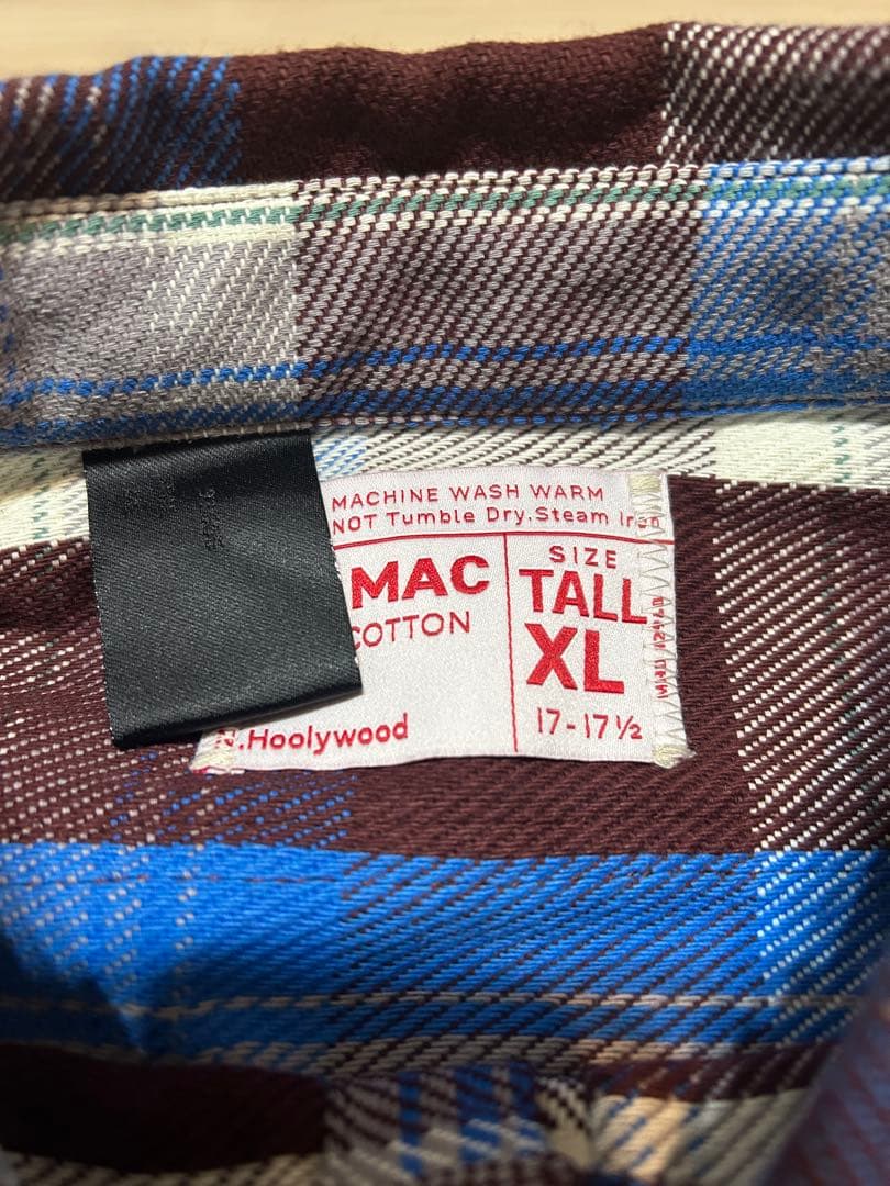 N.HOOLYWOOD BIGMAC ネルシャツ XL
