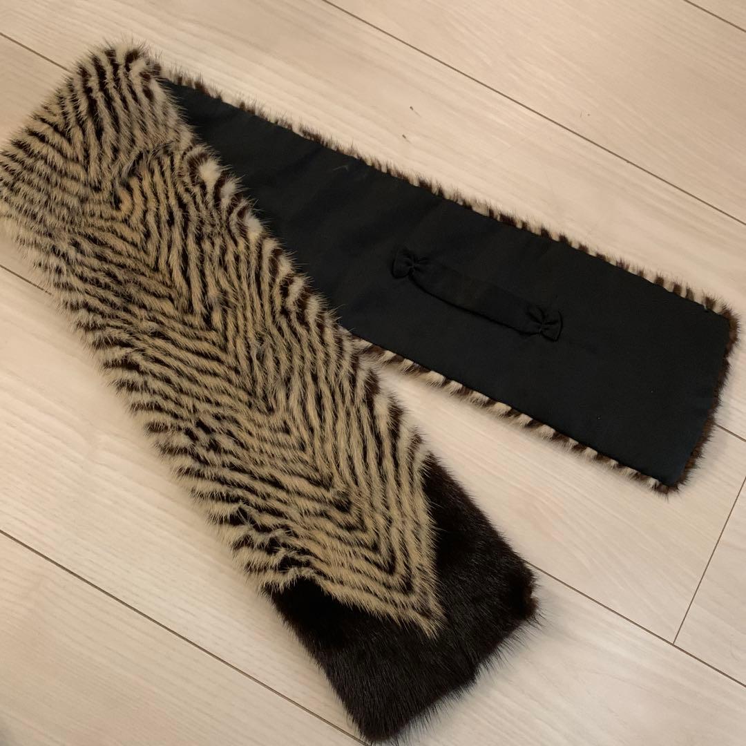 LOEWE ファーマフラー