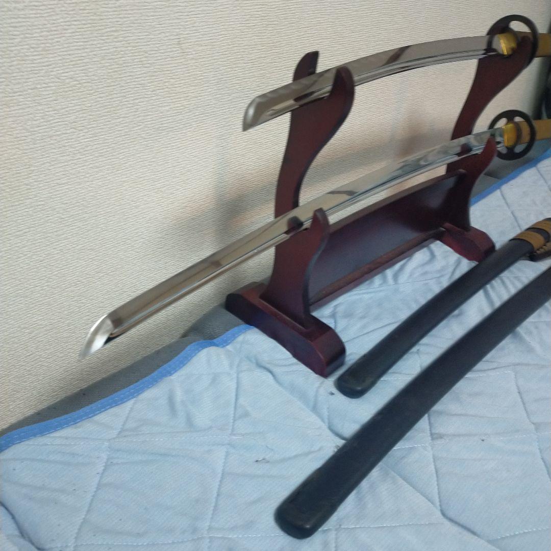 居合刀　模造刀　武蔵拵 二十四代　藤原兼房 宮本武蔵　日本刀　刀剣　鉄鍔