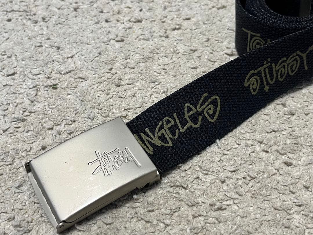 希少モデル ビンテージ OLD STUSSY ステューシー ベルト ガチャベルト