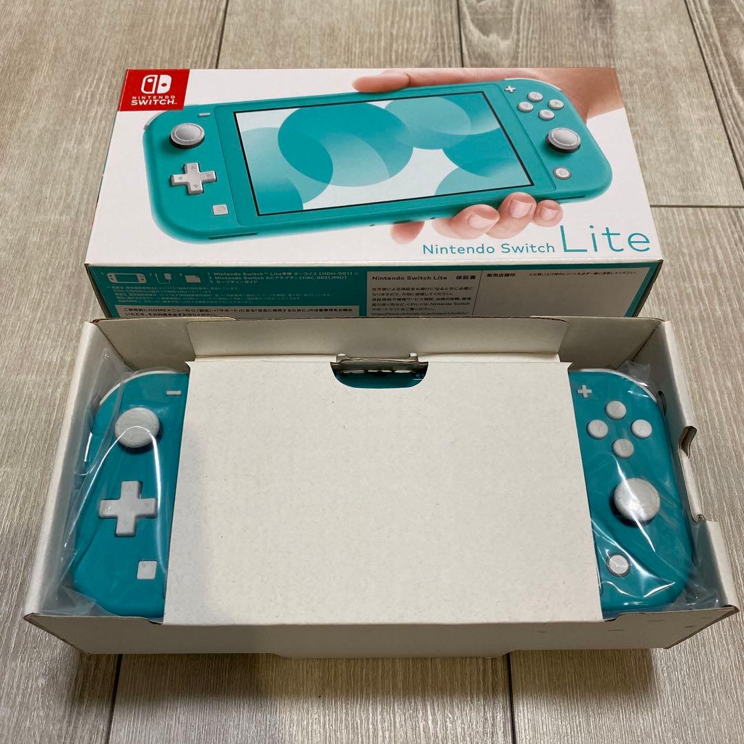 ニンテンドースイッチライト　ターコイズ