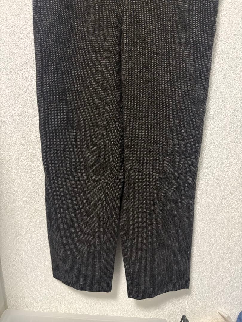 AURALEE／2022AW／WOOL TWEED OVERALL
