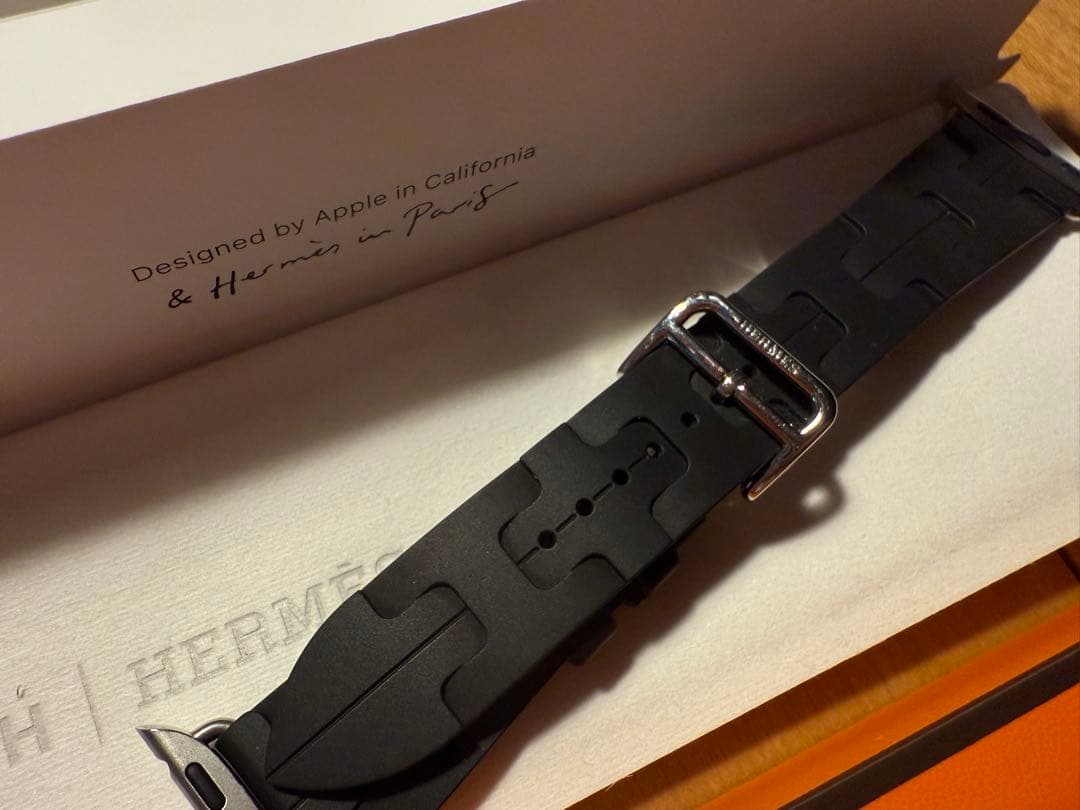 Apple Watch Hermès Series 10 エルメス キリム 黒