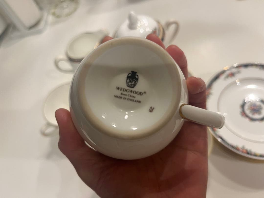 wedgewood ウエッジウッドオズボーンシリーズ6客セット