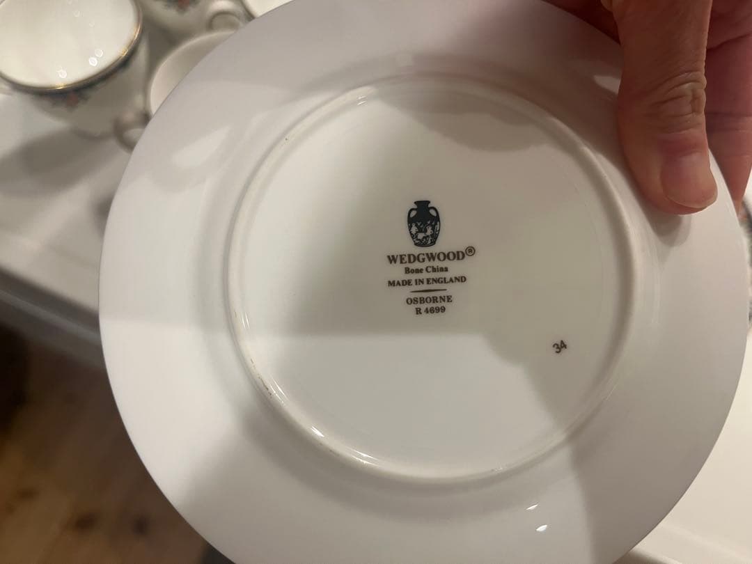 wedgewood ウエッジウッドオズボーンシリーズ6客セット