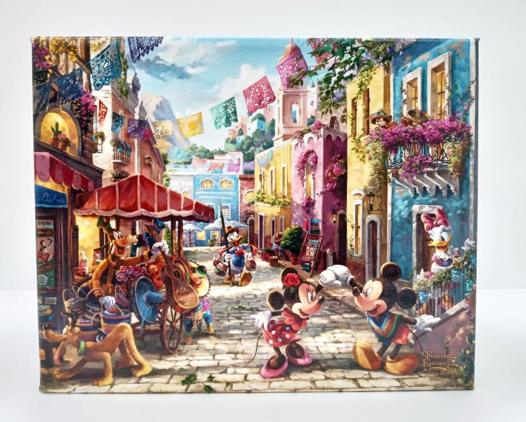 ■新品■ディズニー トーマスキンケード キャンバスジークレ ミッキー&ミニー