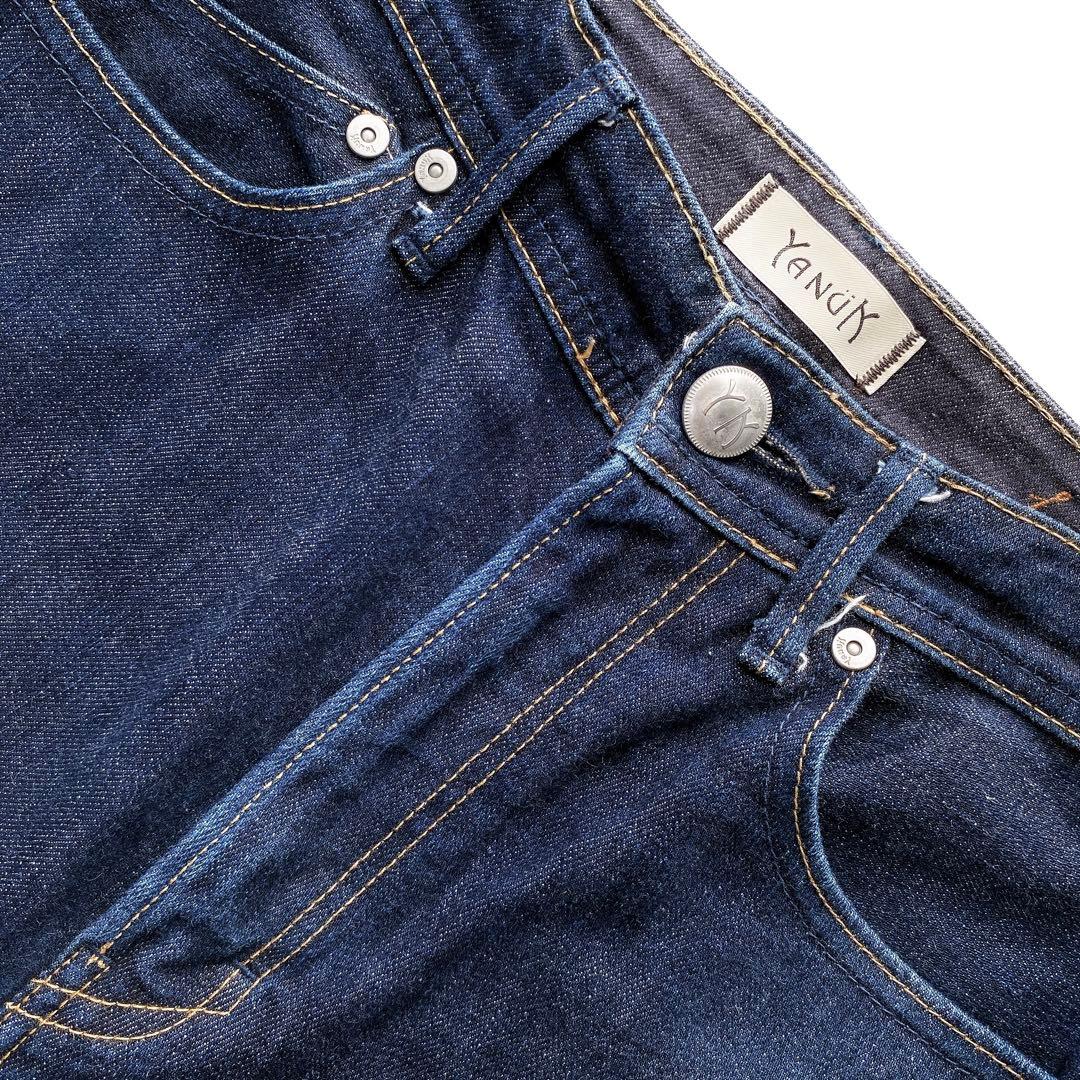 最終値下げ✨YANUK ボーイズストレート LEA OWI インディゴブルー25