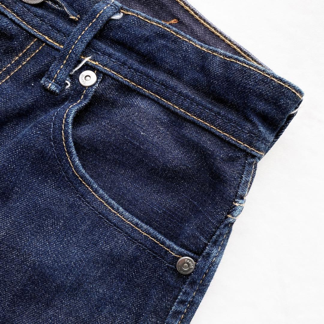 最終値下げ✨YANUK ボーイズストレート LEA OWI インディゴブルー25