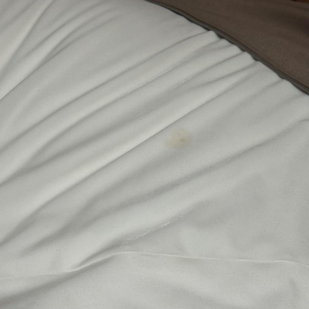 無印良品 体にフィットするソファ ビーズクッション カバー付 グレーベージュ