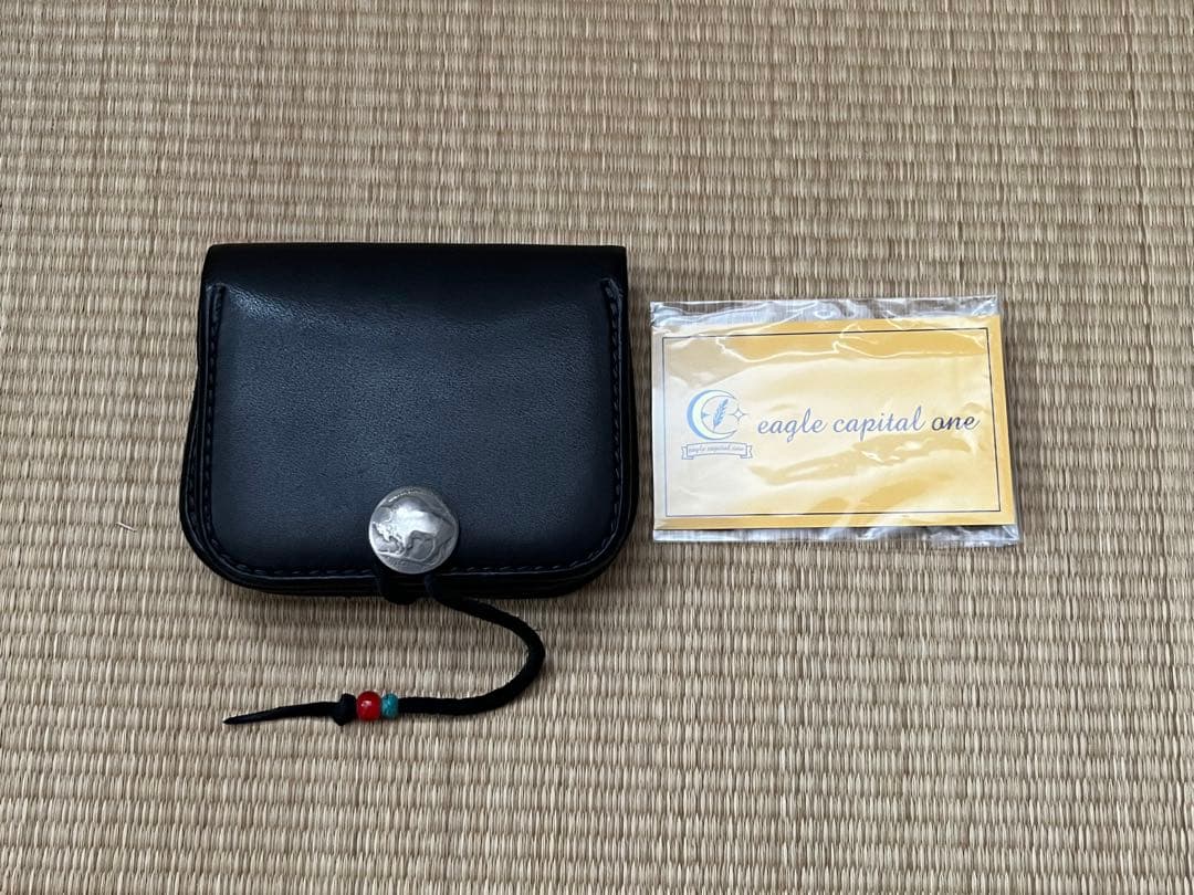 美品❗️ ゴローズ　角型小銭入れ　ブラック　おまけ付き❗️