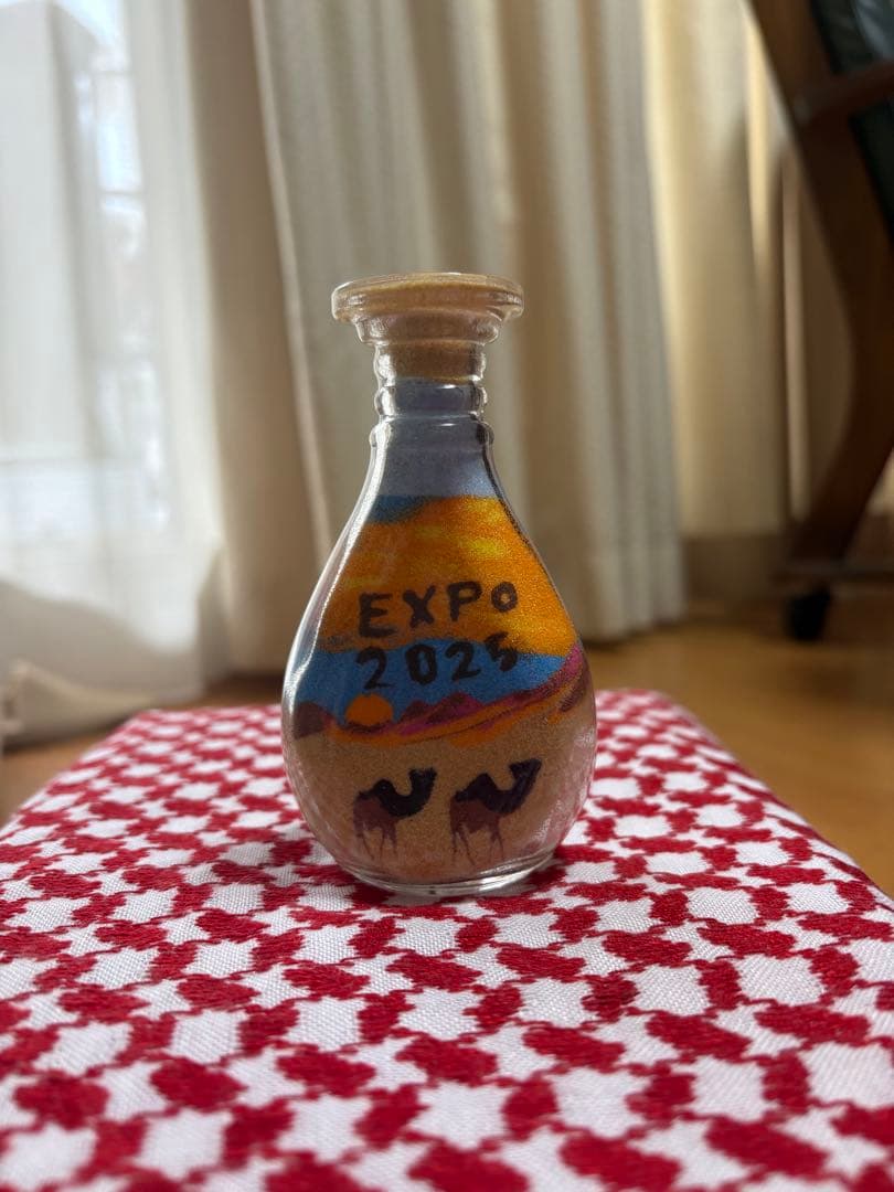 椿*様 C サンドアート　ヨルダンの砂