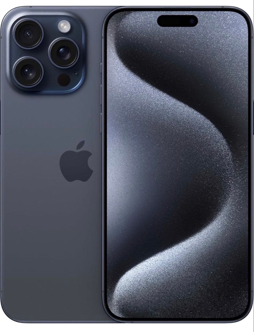 【極美品】iPhone 15 Pro Max ブルーチタニウム 256GB