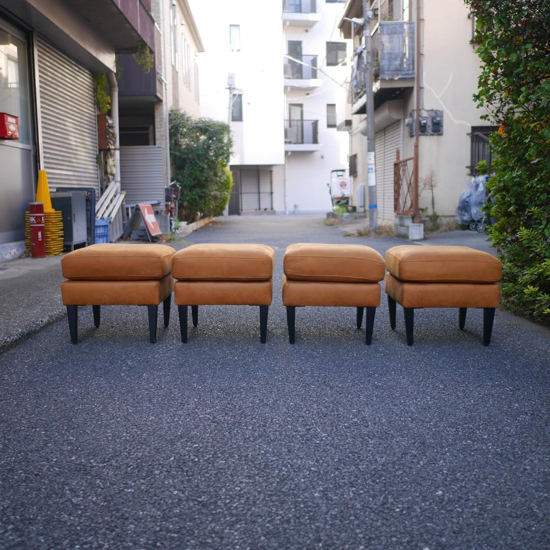 Knot antiques クラッシュゲート グレス スツール オットマン