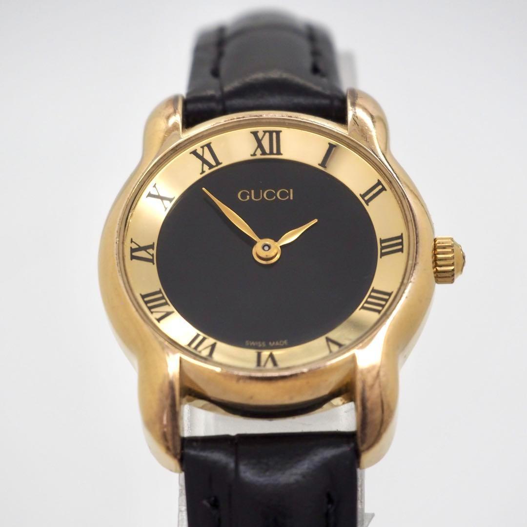 415 GUCCI　レディース　時計　ローマ文字　新品ベルト　5100L 希少