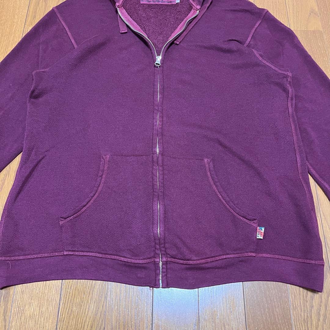 トップス FREECITY SUPERFLUFF LUX ZIP HOODIE