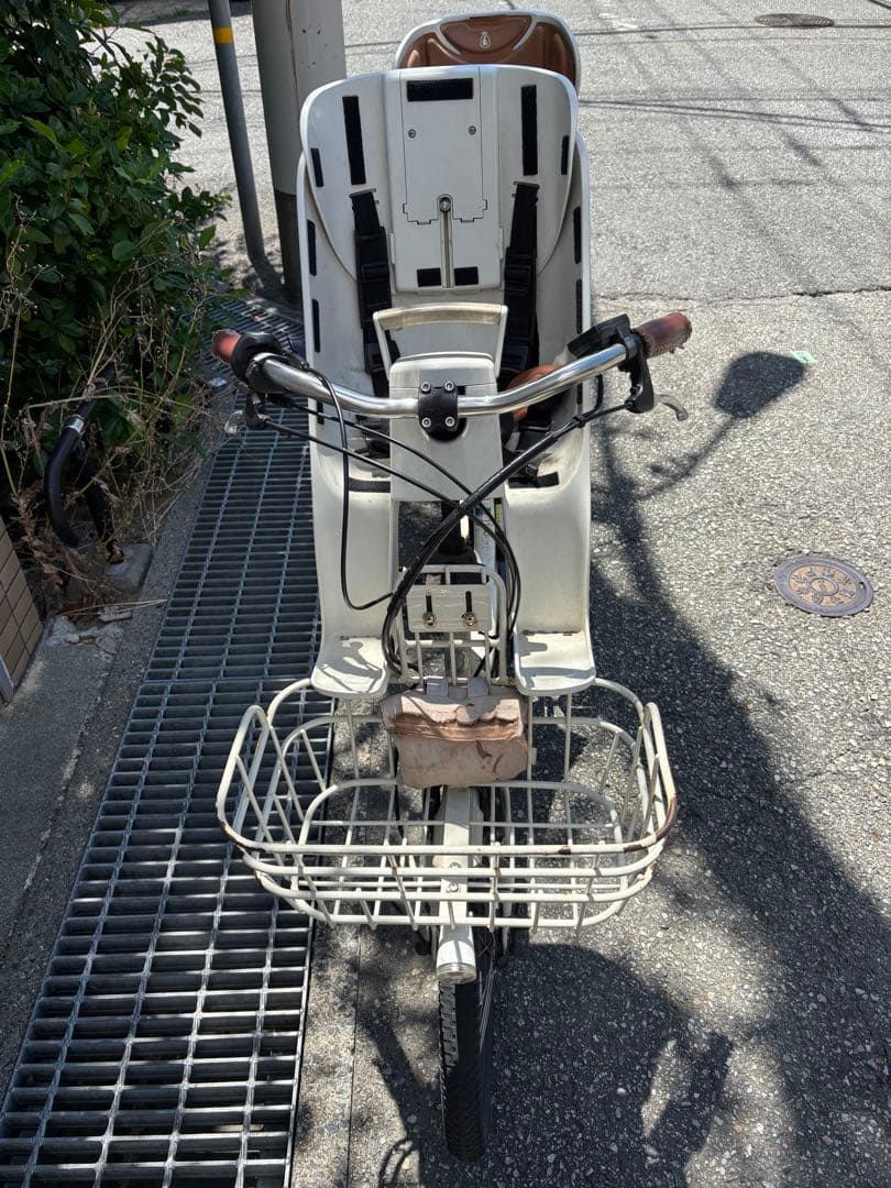 bikke2 電動アシスト 自転車 3人乗り 前後チャイルドシート　ブリヂストン