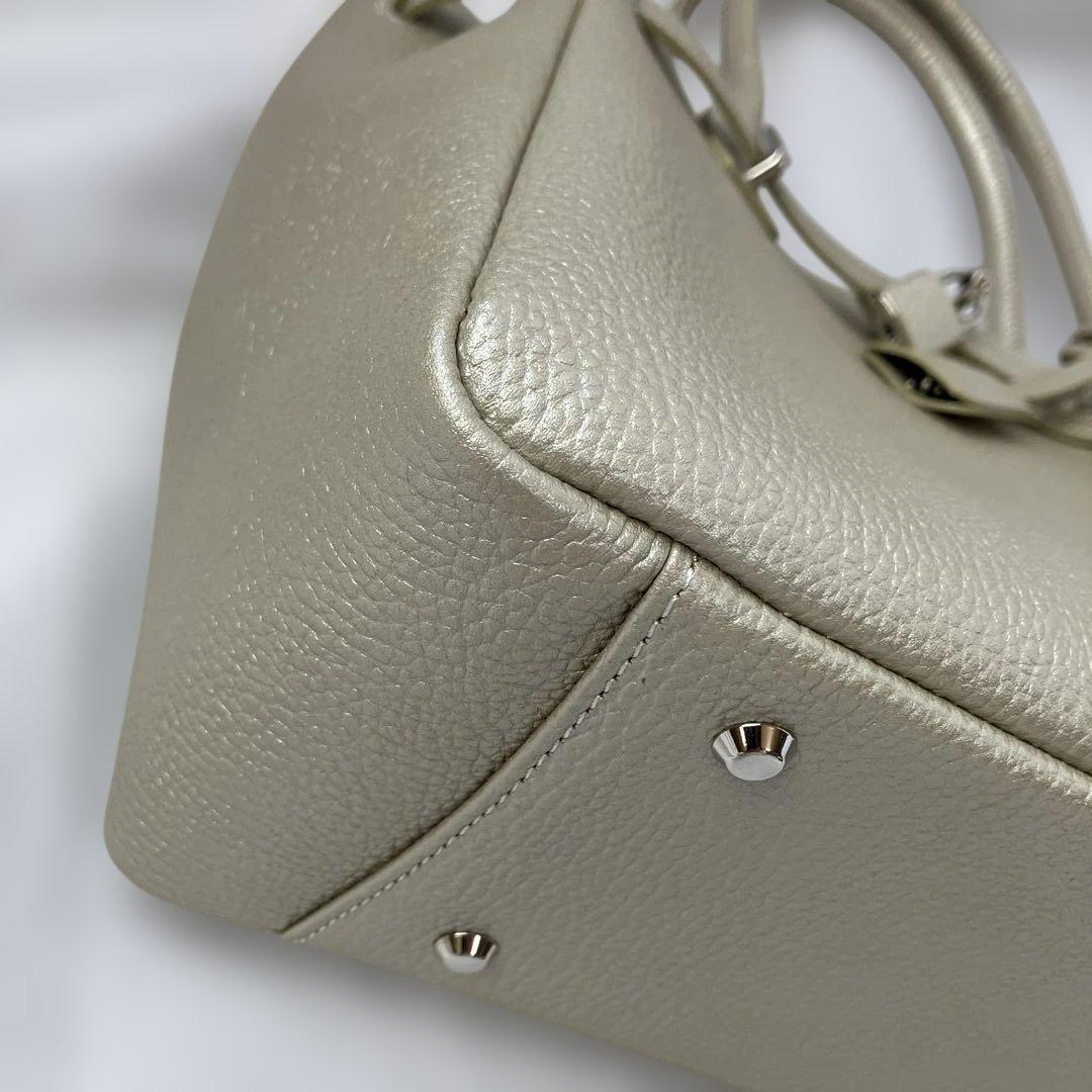 〈美品〉傅濱野 トートバック　ハンドバッグ ミーティア　レザー