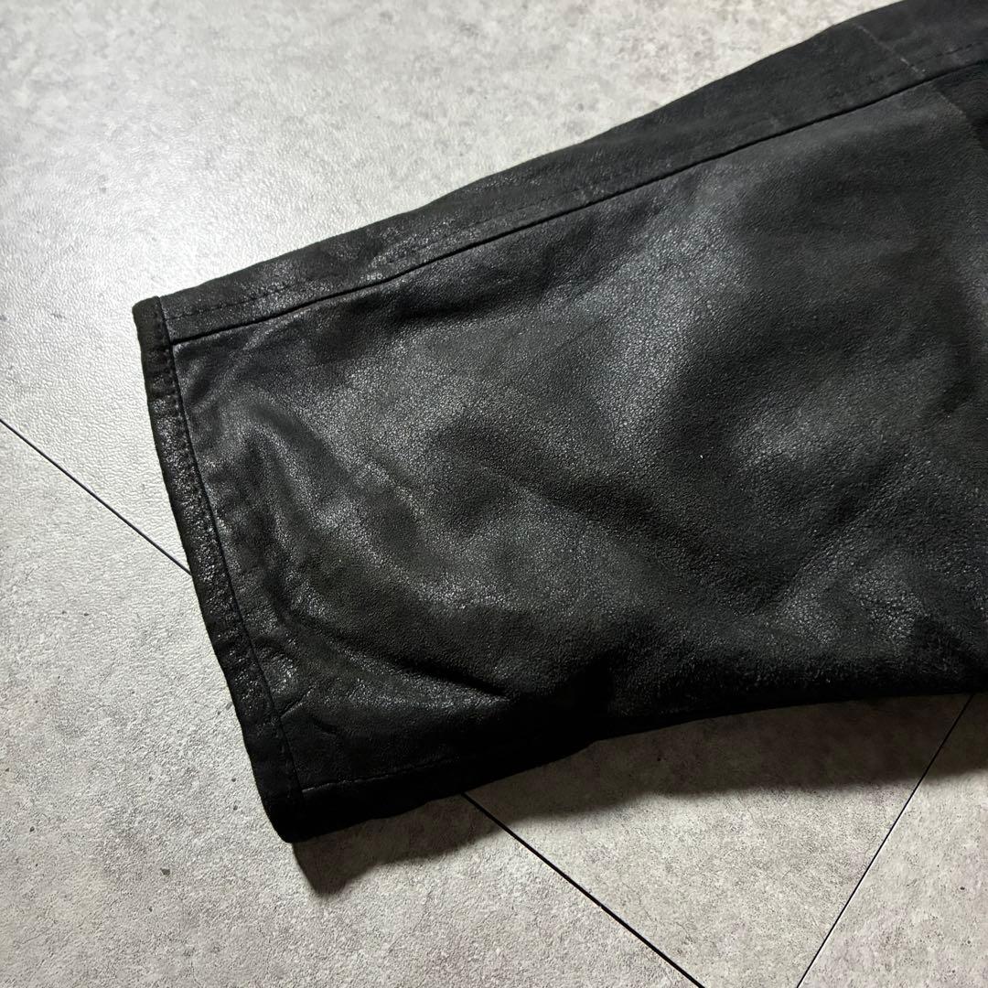 rjonjionさま専用　極美品80s90s Burberrysゴートレザー