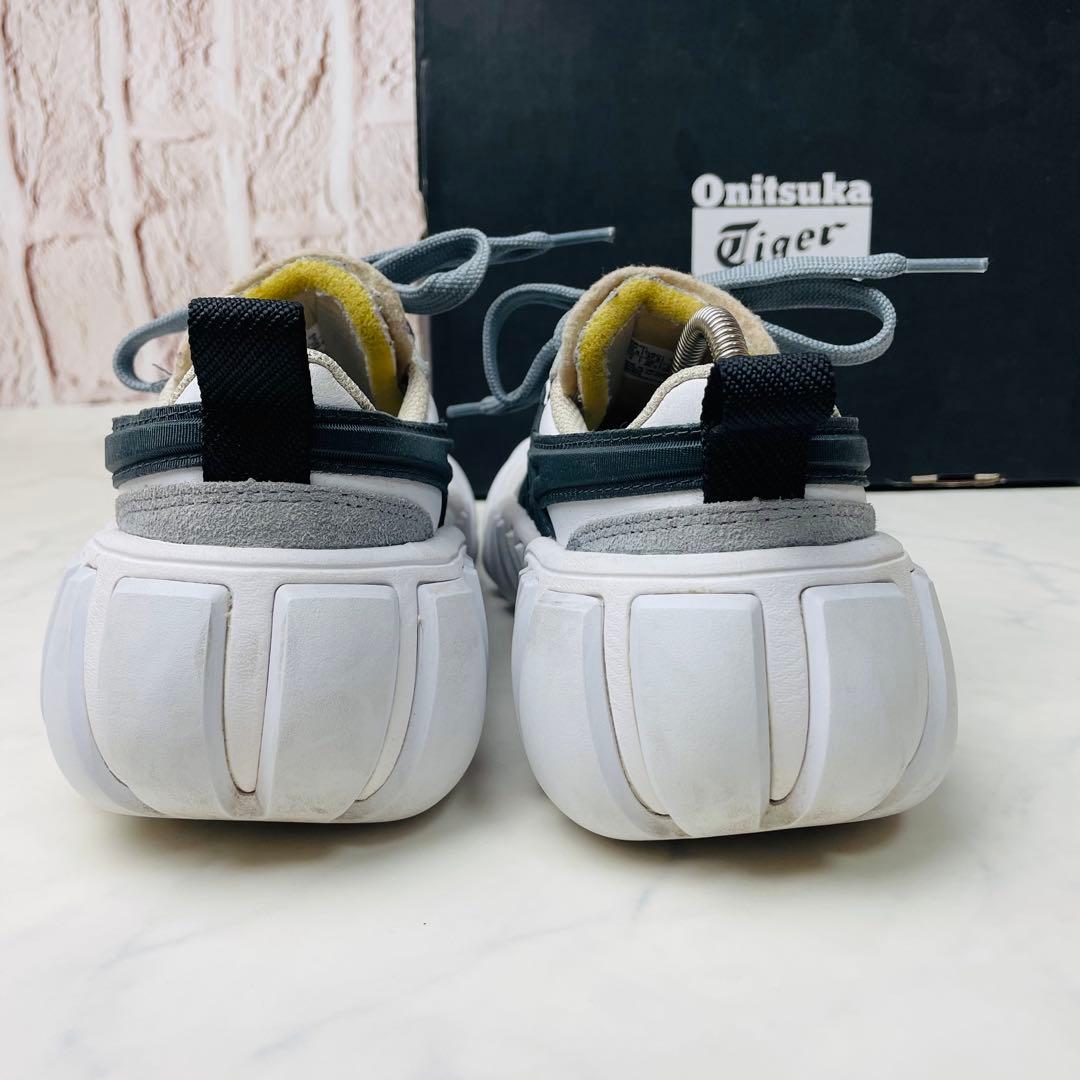 【名作】Onitsuka Tiger DENTIGRE 厚底 白 本革 23.5