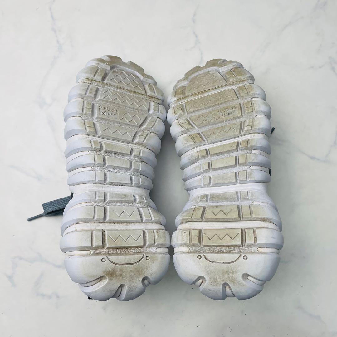 【名作】Onitsuka Tiger DENTIGRE 厚底 白 本革 23.5
