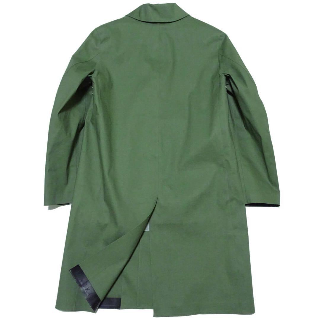 MACKINTOSH DUNKELD ゴム引きステンカラーコート36/18.5万
