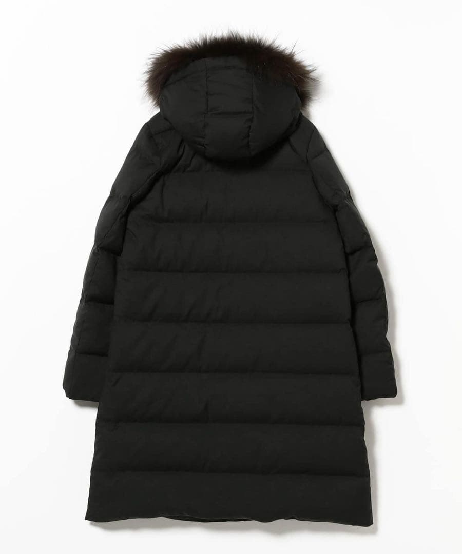 B:MING by BEAMS 河田 ロング ダウンコート　ブラック　Lサイズ