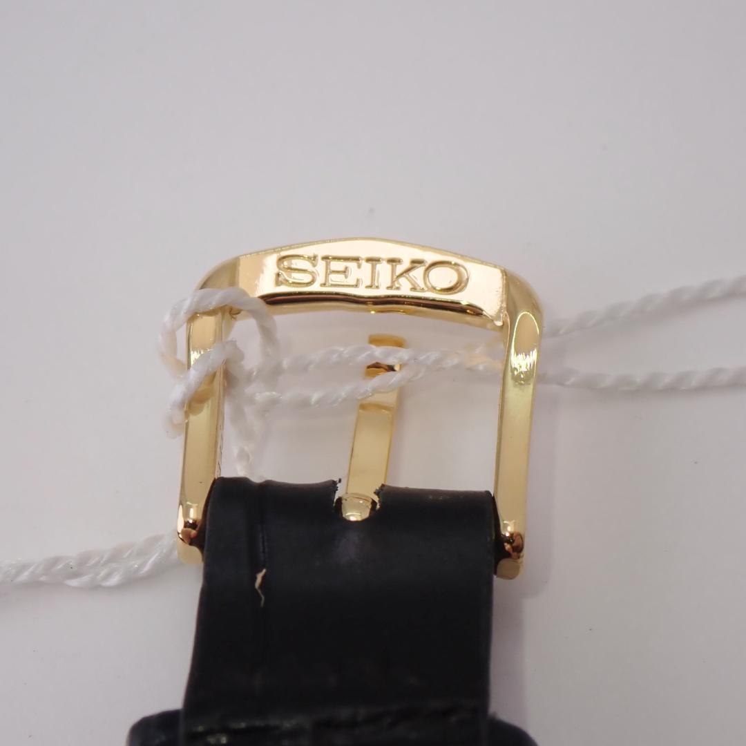 稼働★タグ付美品★ SEIKO SPIRIT レディース サファイアガラス 金色