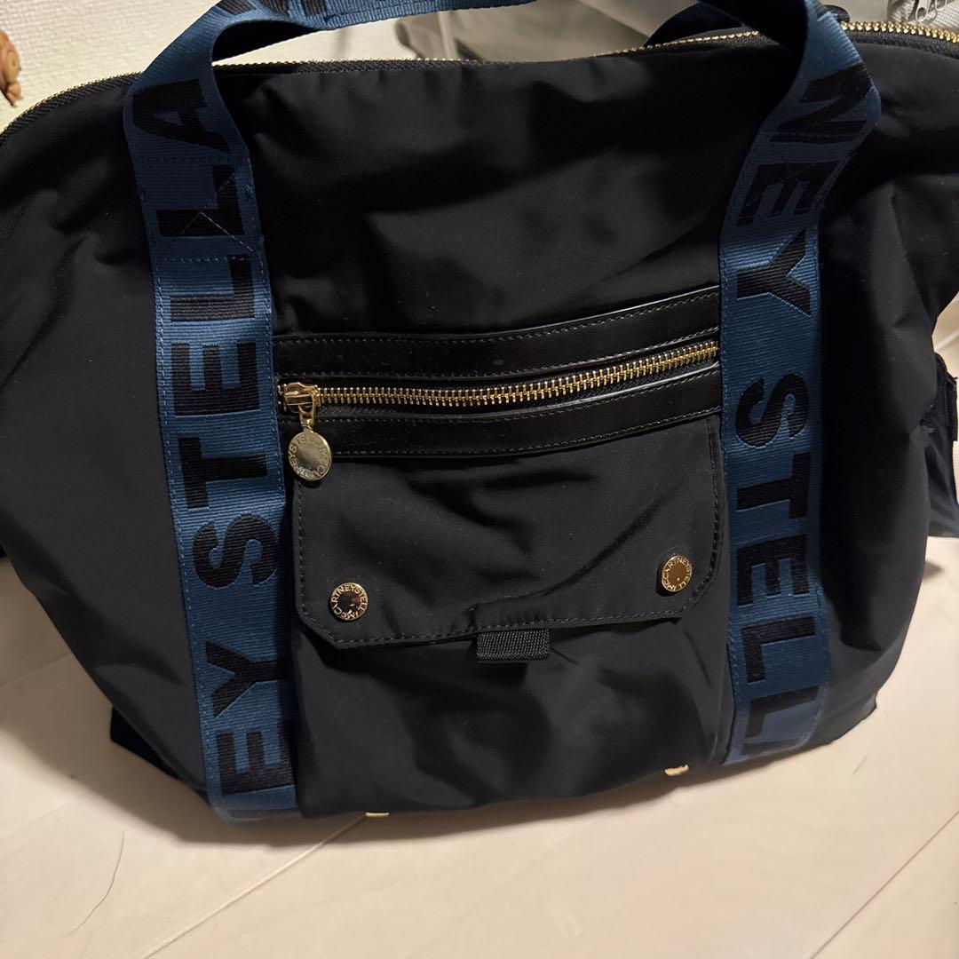 Stella McCartney ブラック マザーズバッグ