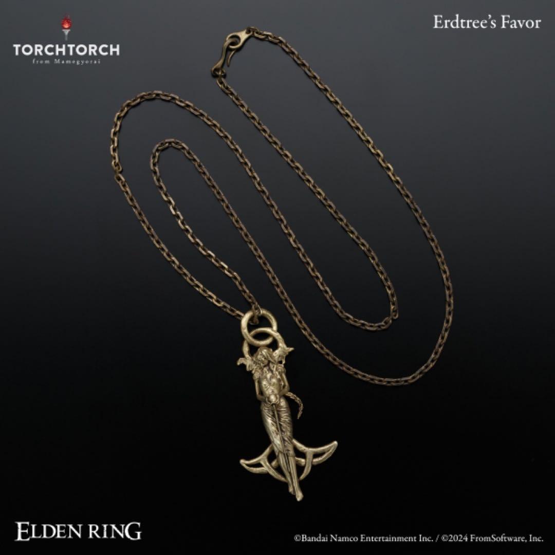 新品未使用ELDEN RING × TORCHTORCH 黄金樹の恩寵ネックレス