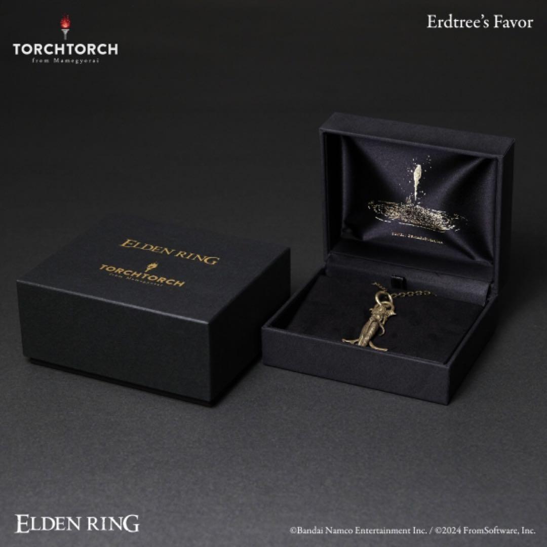 新品未使用ELDEN RING × TORCHTORCH 黄金樹の恩寵ネックレス