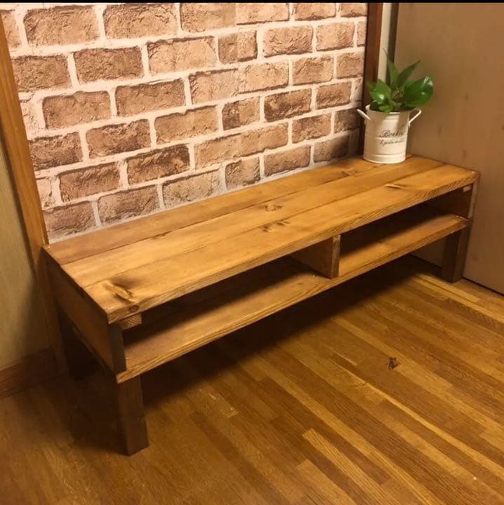 アンティークシンプル木目調センターテーブル