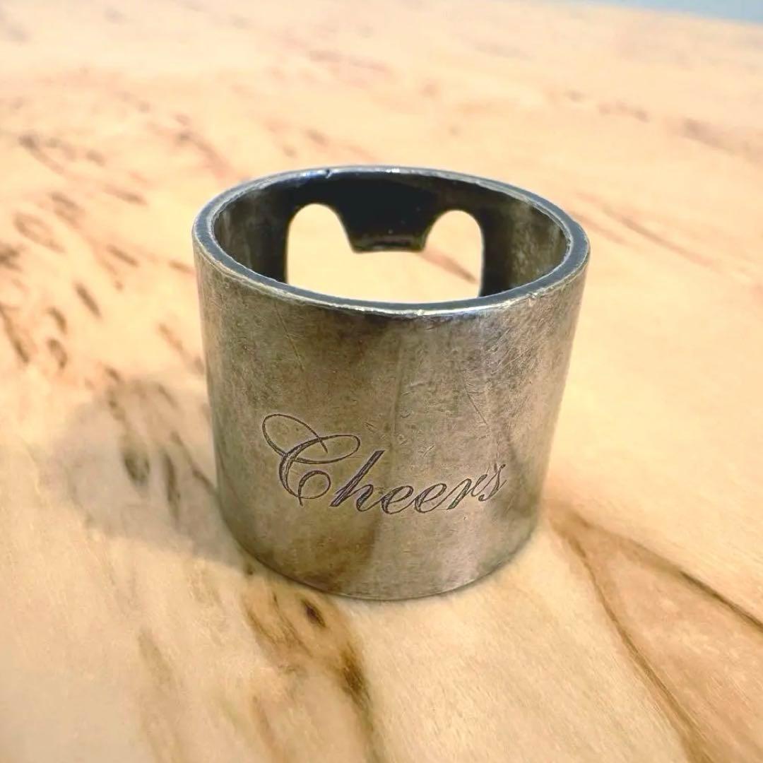 希少 本人期 マルタンマルジェラ 栓抜きリング Cheers 指輪 2way