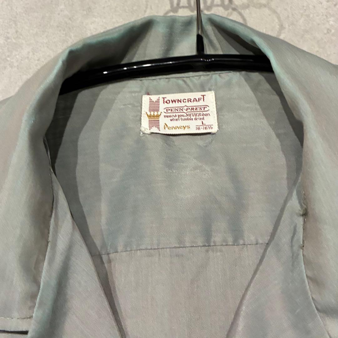 Towncraft 長袖シャツ60s～70s/PENN-PRESTタグ