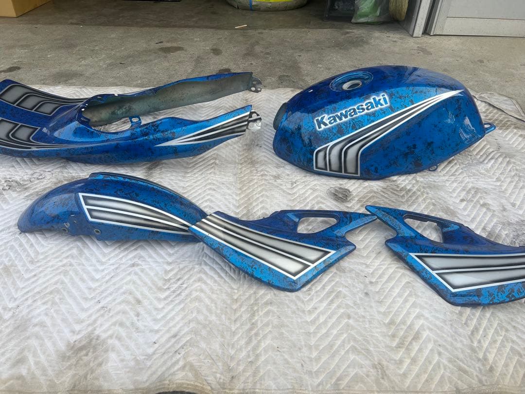 Kawasaki バリオス外装セット　中古品(検バリオス2 ホーネット　ジェイド