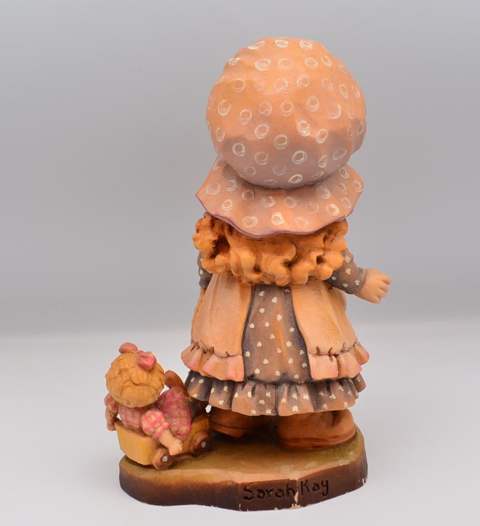 遊びの時間　アンリ　ANRI　サラケイ　木彫り人形　17ｃｍ　ご成約済み